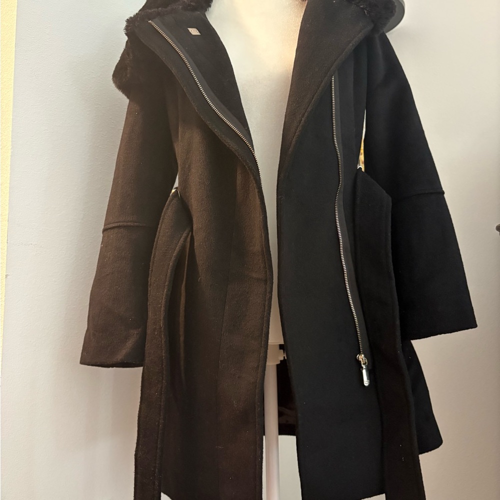 Calvin Klein Collection Black Trench Coat
